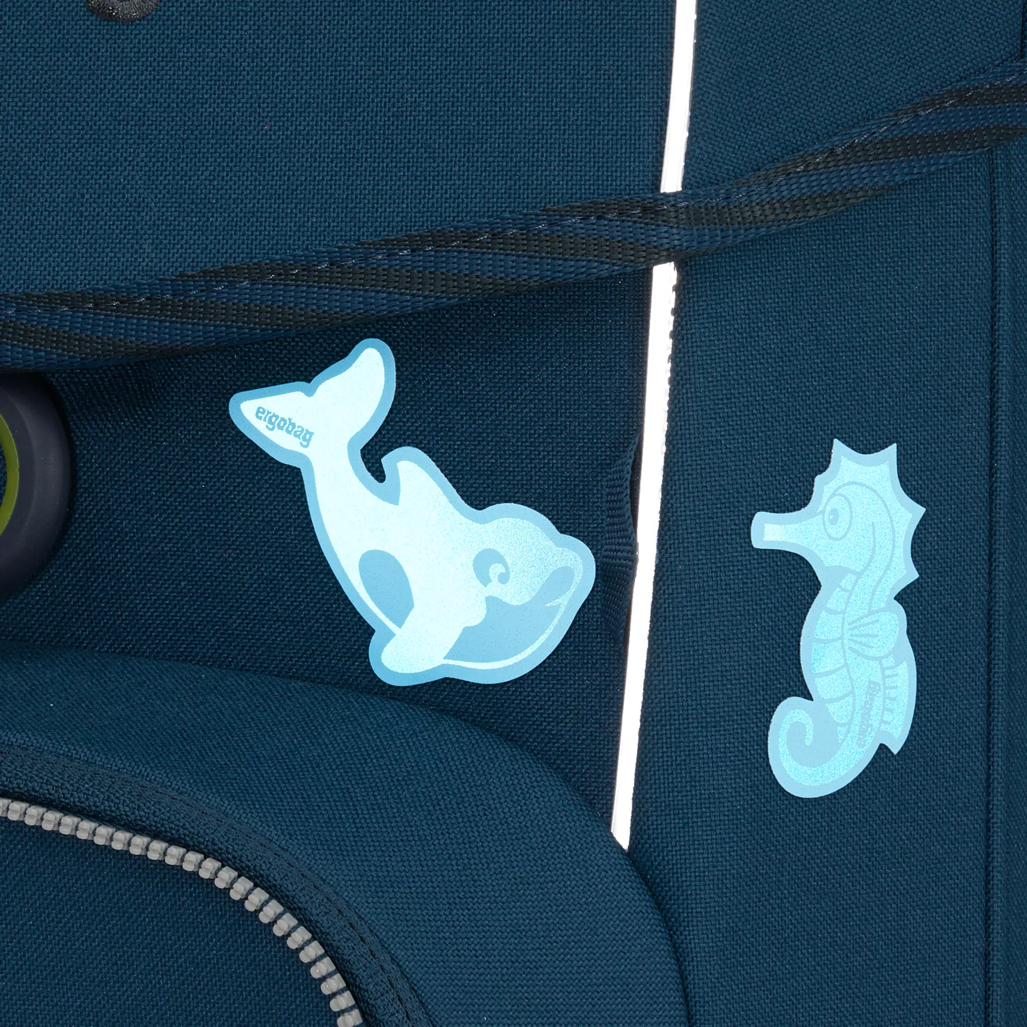 ergobag Sticker Reflexie-Sticker Meeresbewohner