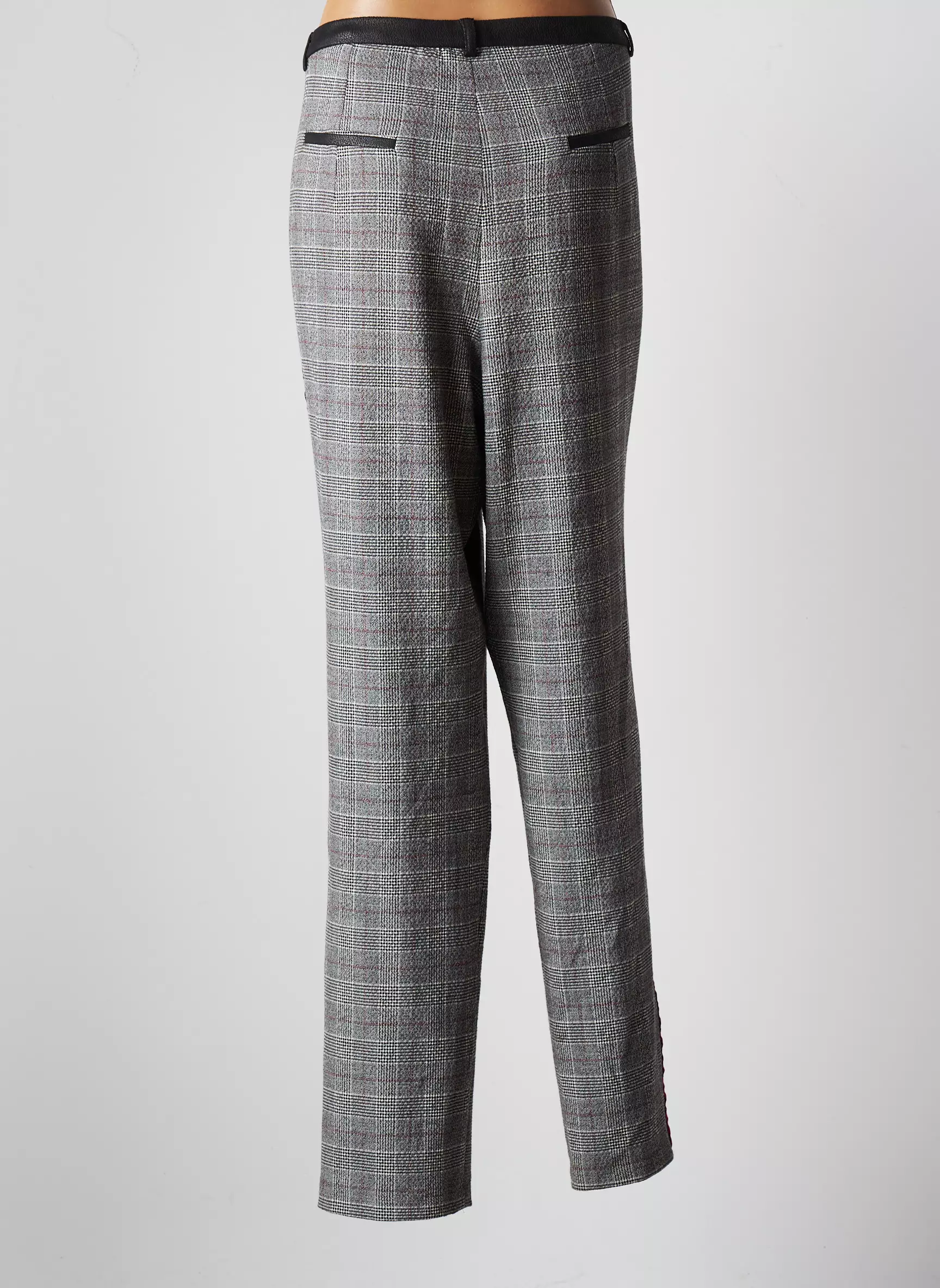 Jumfil Pantalons Droits Femme couleur gris