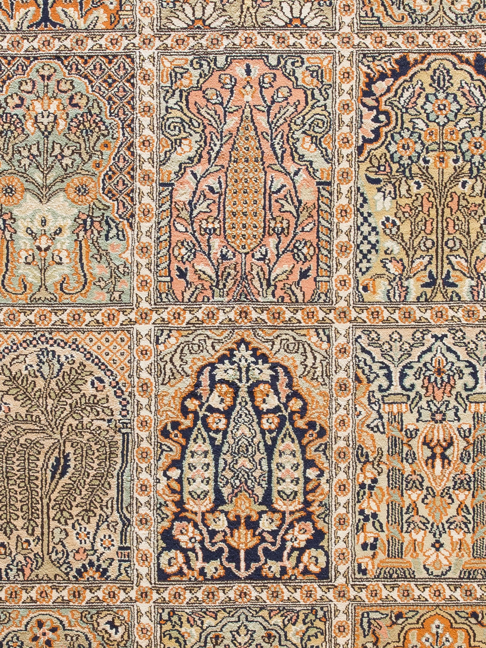 Kaschmir Seide 18/18 ca. 199 x 295 cm, Unikat / Einzelstück