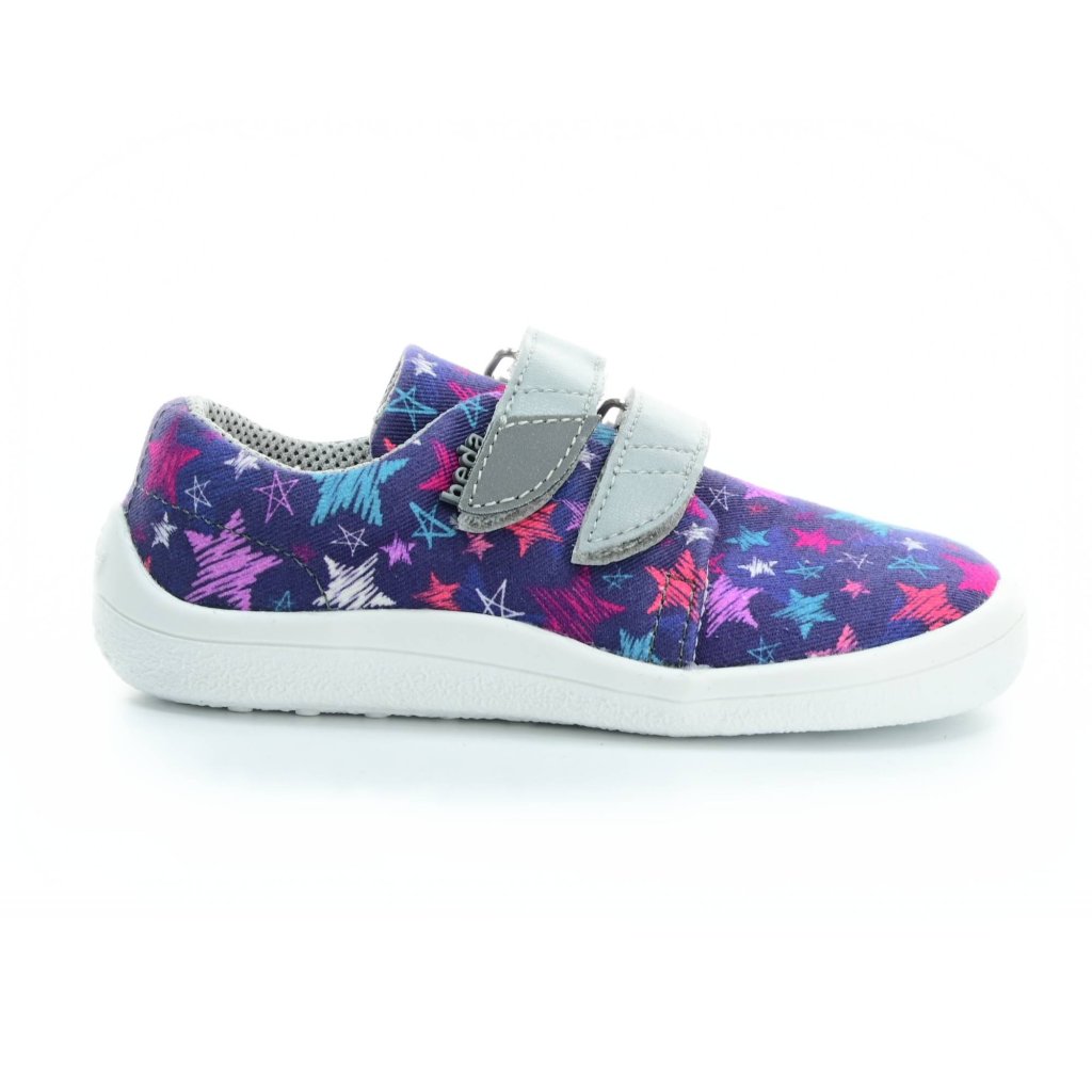 Beda Stars Canvas Barfußsneakers (BF 0001/TEX/W)