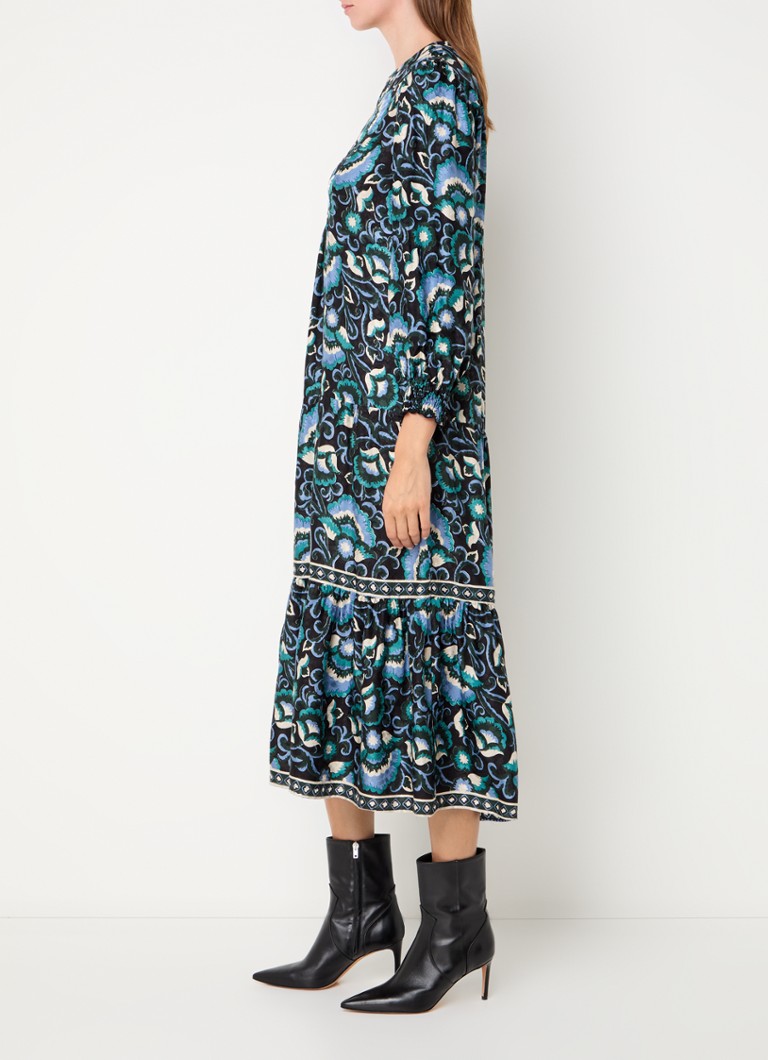 Vestido midi Sanda con estampado floral de Gerard Darel