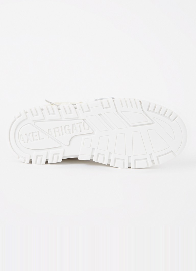 Sneakers Axel Arigato Area Patchwork in pelle con dettagli in mesh