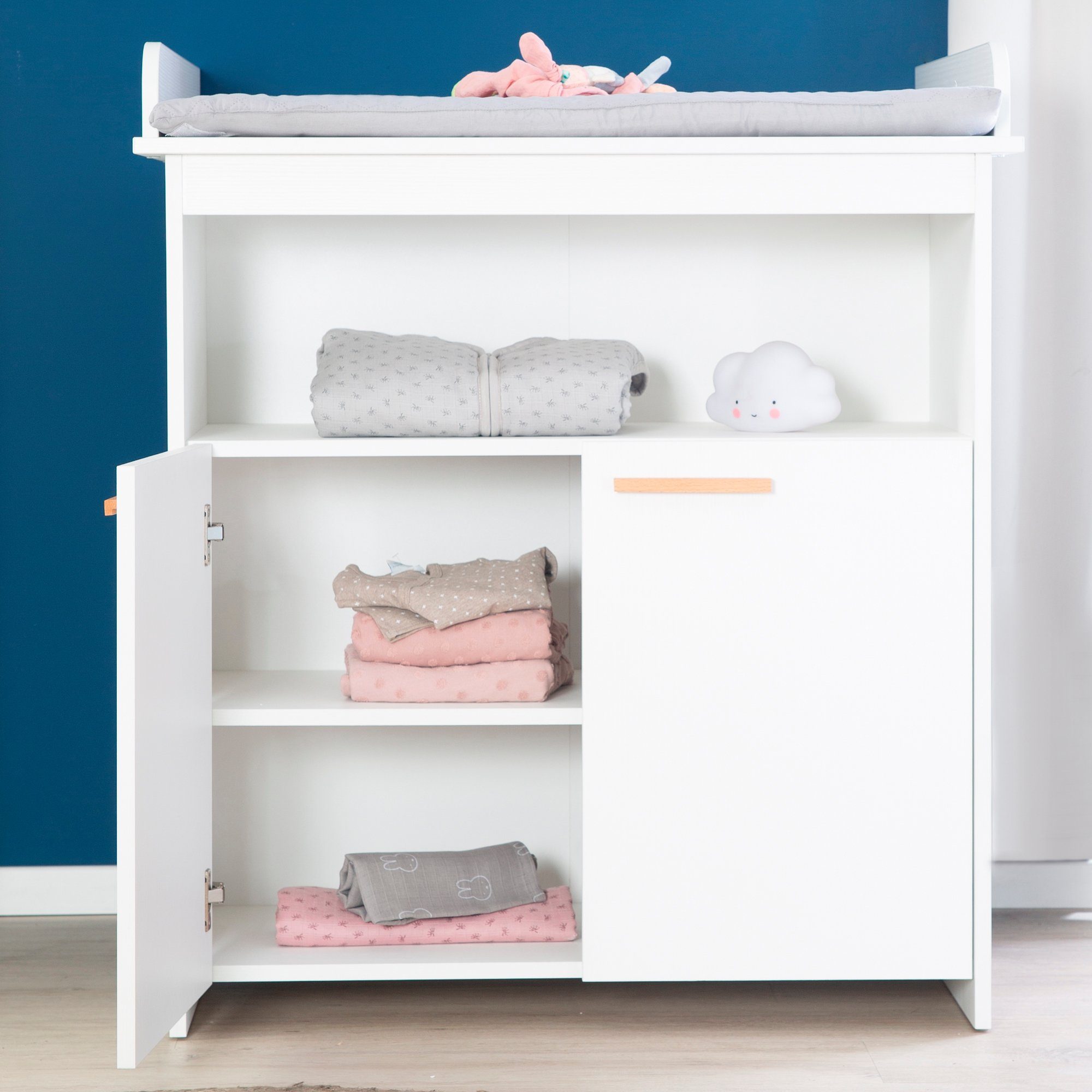 roba® Wickelkommode Anton, 2-türig