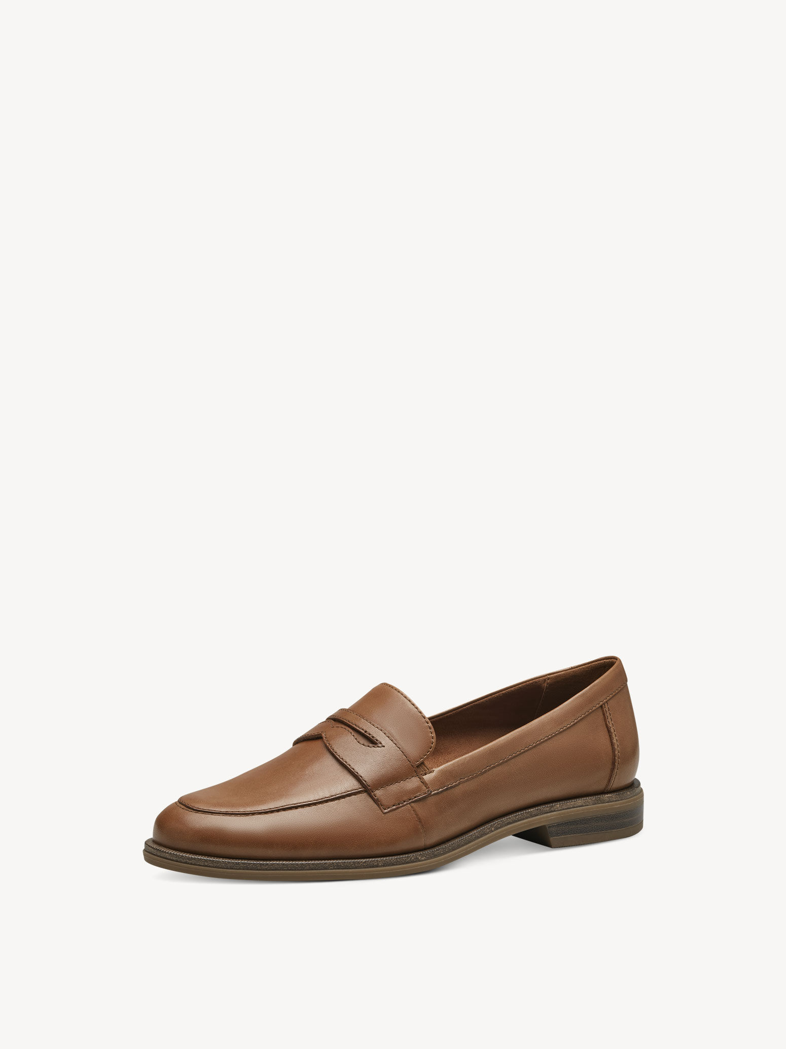 Slipper en cuir - marron