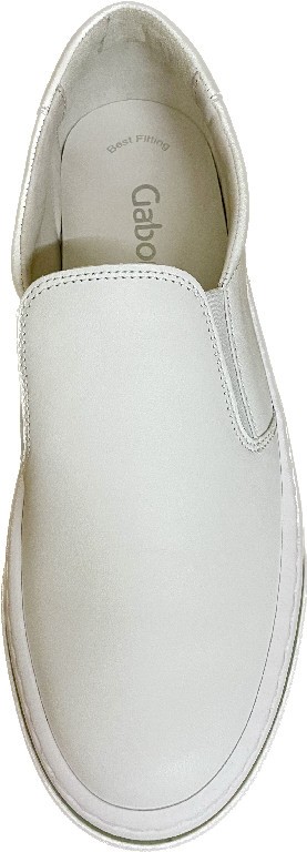 GABOR Sportliche Slipper weiss