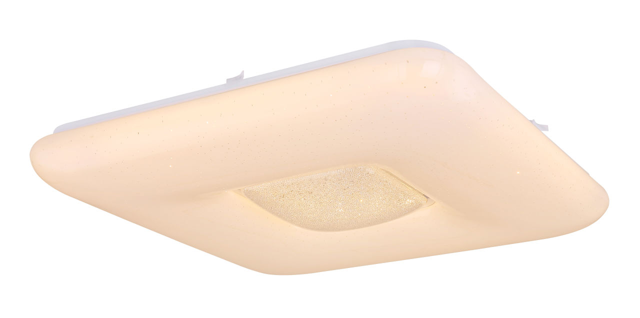 Globo Lighting - TRYSTAN - Deckenleuchte Metall weiß, RGBW LED
