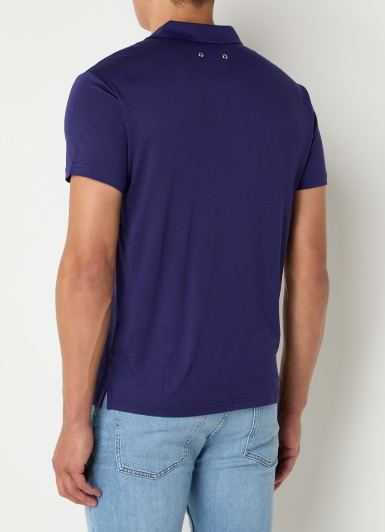 Vilebrequin Pirinol regular fit polo made of lyocell with embroidery