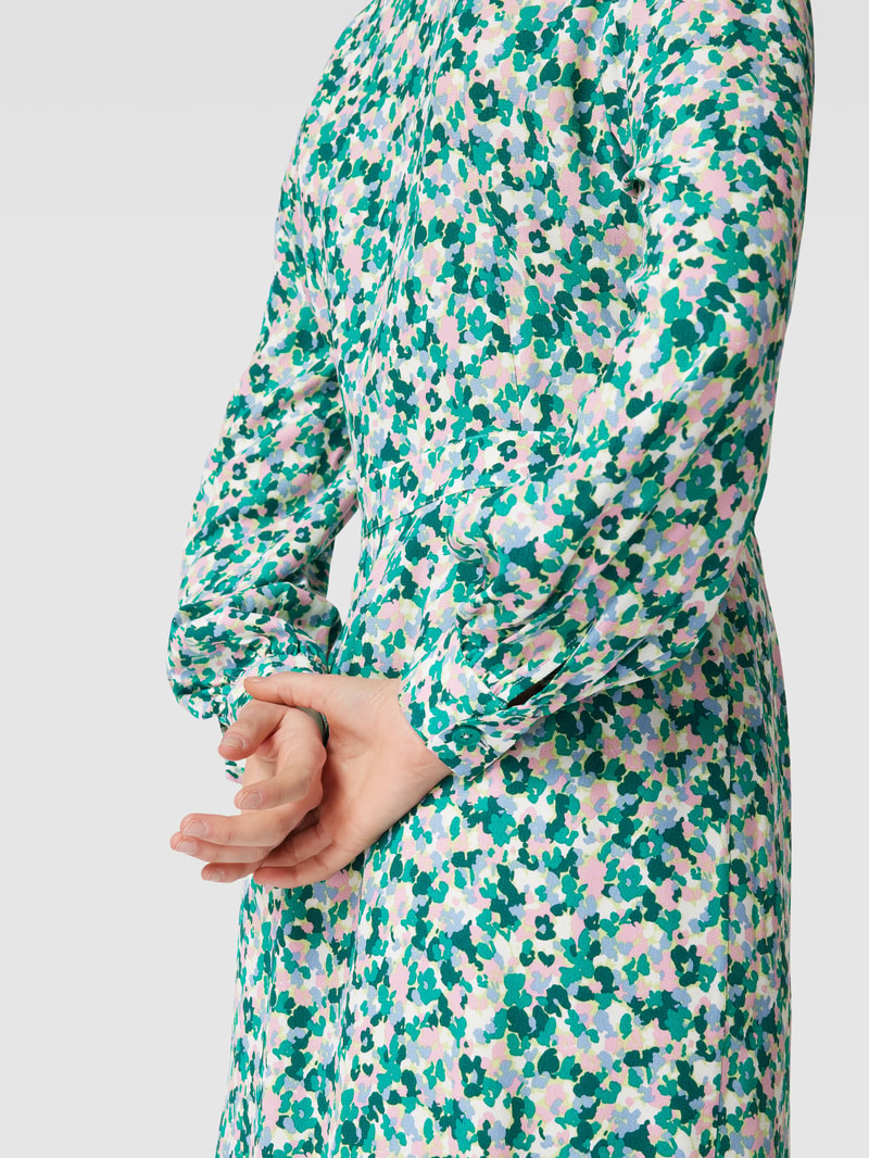 Jumpsuit mit floralem Muster in bottle