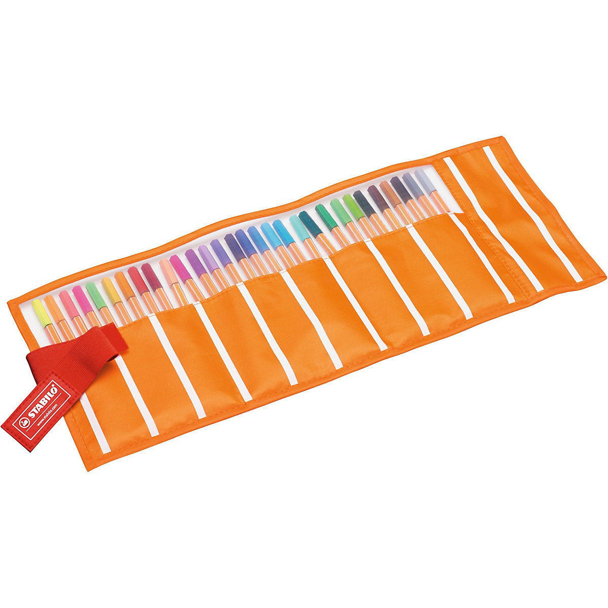 Fineliner point 88, 30 Farben im Rolletui