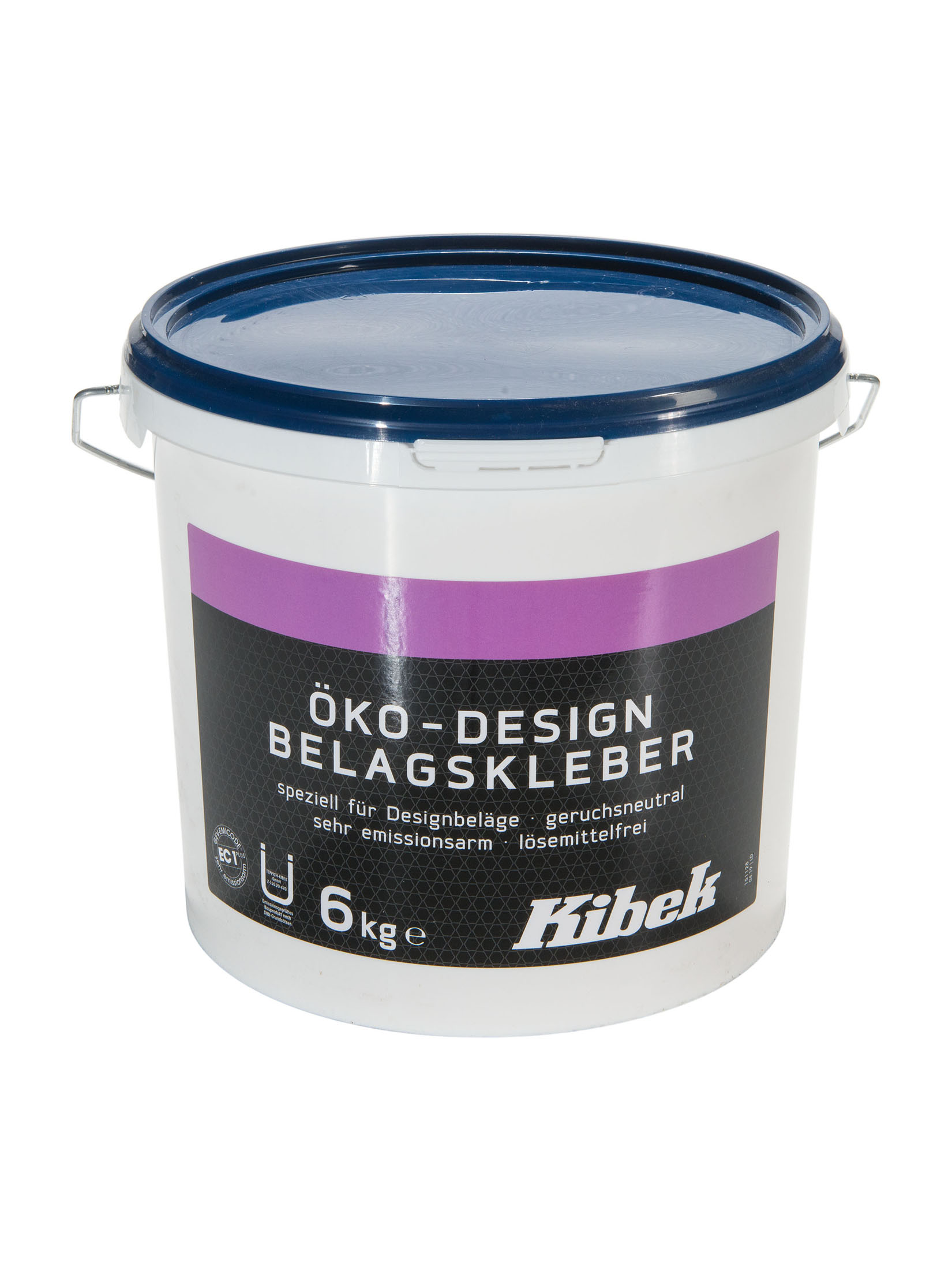 Öko-Designbelagsklebstoff Kleber, Blau