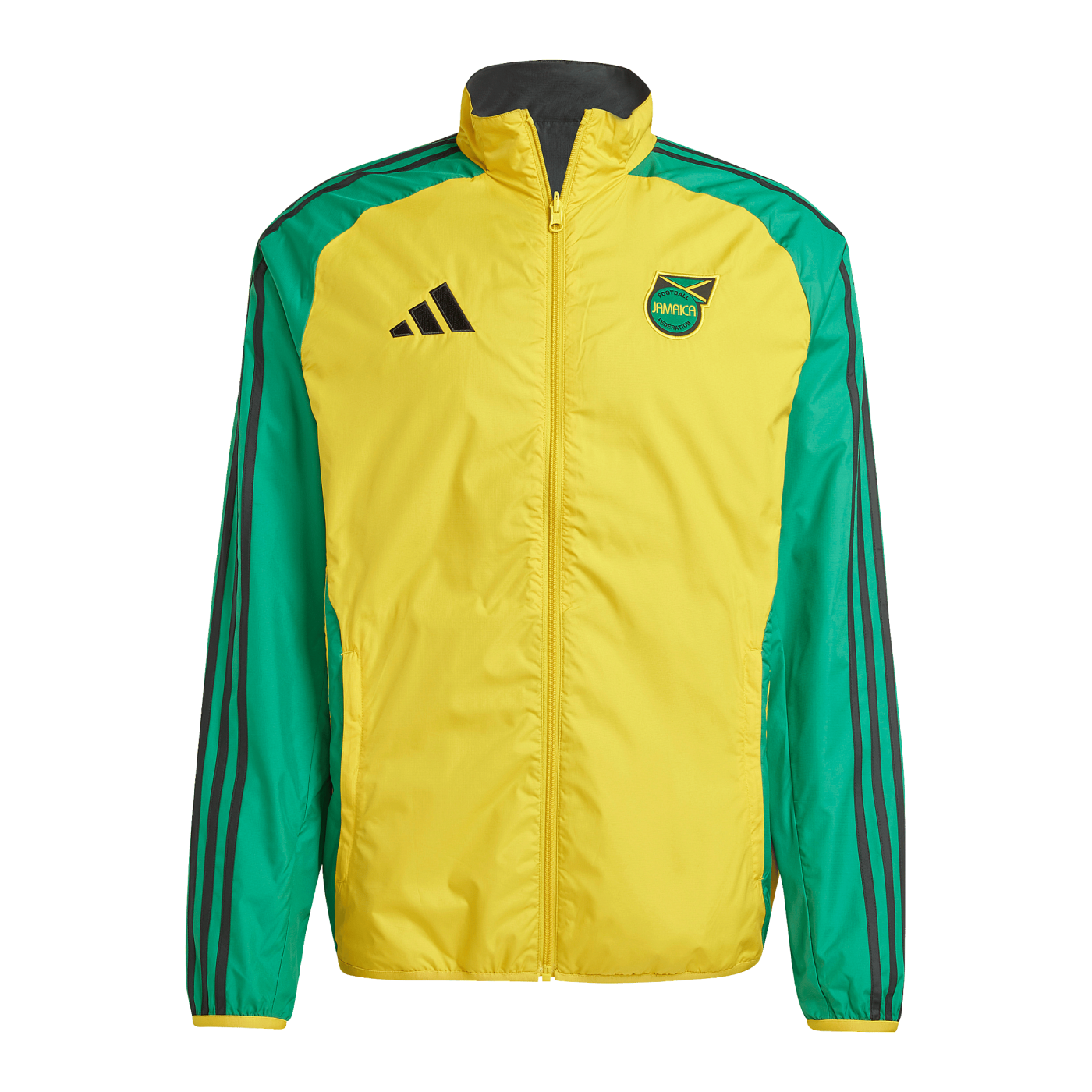 adidas Jamaica Anthem Jacke Gelb