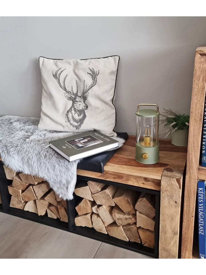Coen Bakker LED Laterne Lampe dimmbar Warmweiß IP44 Innen & Außen 25x11cm in Grün günstig kaufen onesize