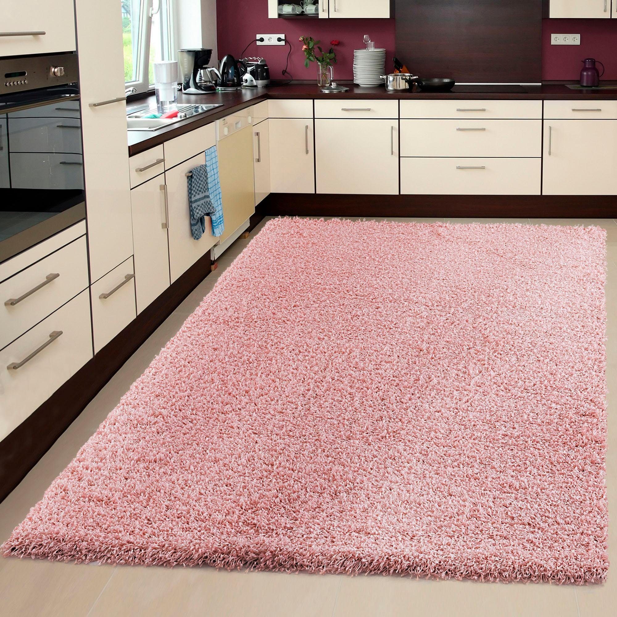 Hochflor-Teppich LOCA, Sanat, rechteckig, Höhe: 30 mm, Wohnzimmer, Langflor, Shaggy, Schlafzimmer