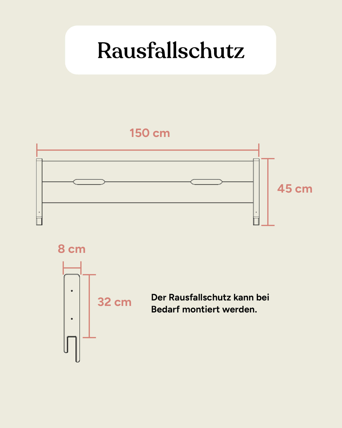Rausfallschutz Kiefer