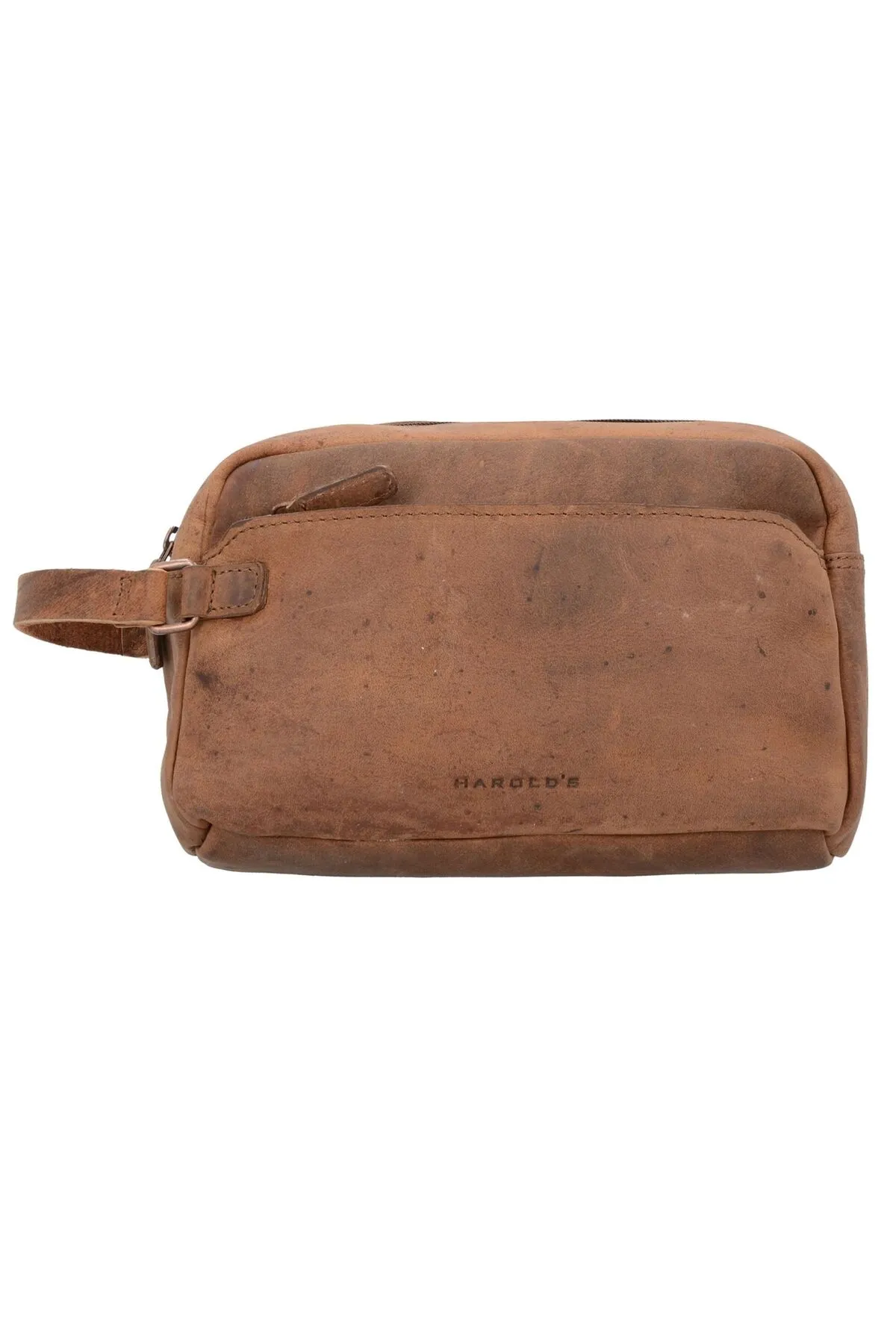 Harold's  Antiker Kulturbeutel Leder 26 cm