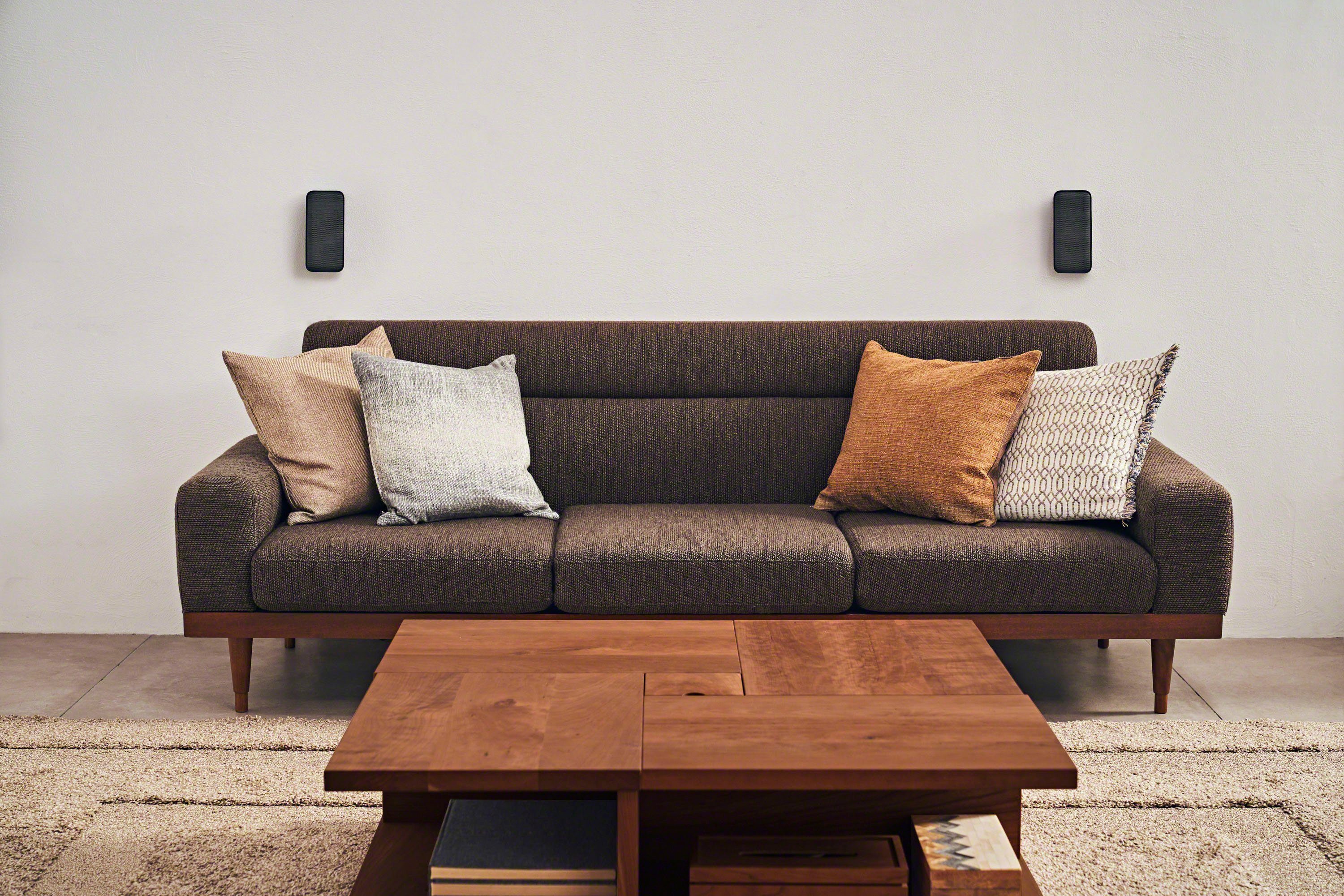 Sony HT-S40R Kanal- 5.1 Soundbar (Bluetooth, 600 W, inkl. kabelgebundenem Subwoofer, kabellosen Rear-Lautsprechern)