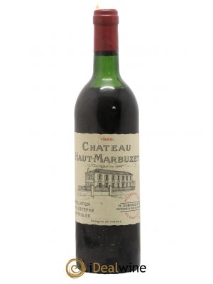 Château Haut Marbuzet  1985 - Lot de 1 Bouteille