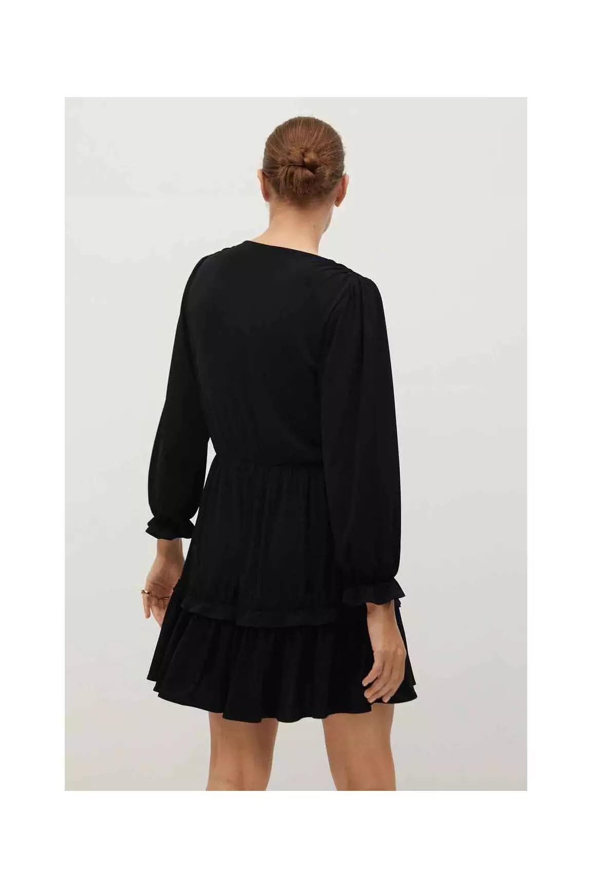 Mango Robes Mi Longues Femme couleur noir