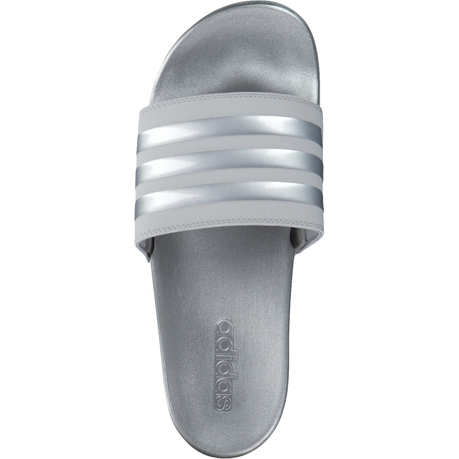 Adidas Adilette Comfort, Badeschuhe, grey/silver