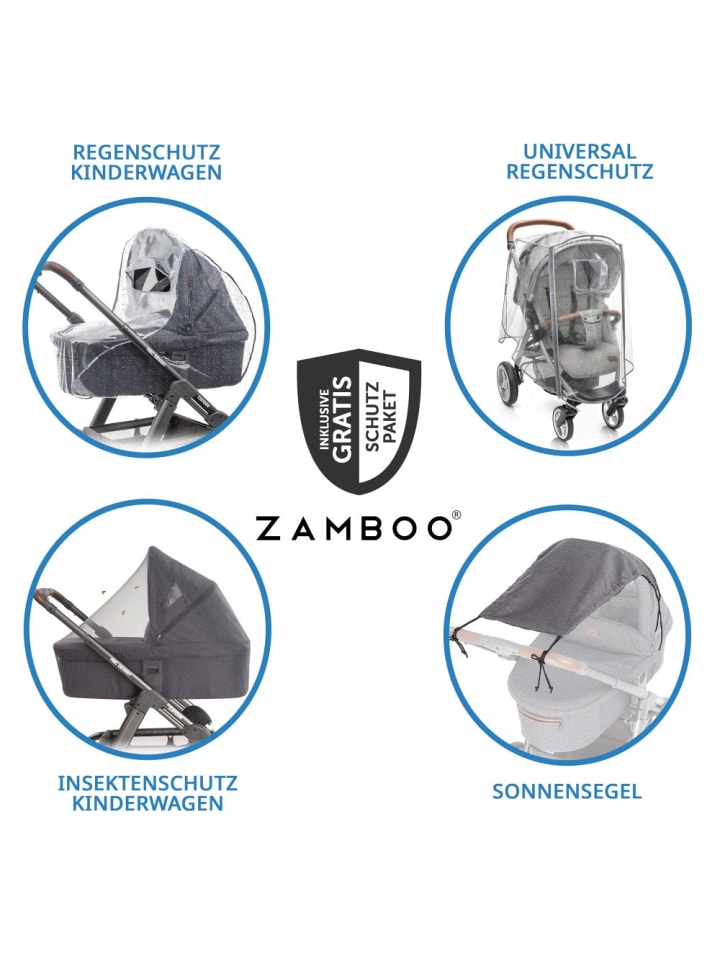 ABC-Design Kombi-Kinderwagen Salsa 5 Run - inkl. Babywanne, in schwarz günstig kaufen onesize