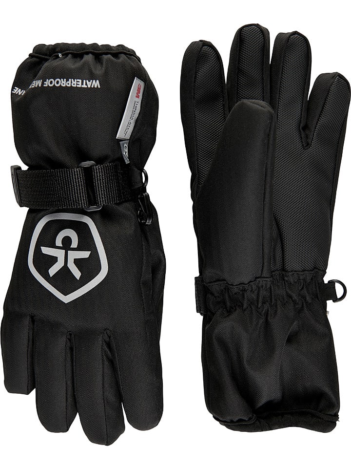 Color Kids Funktionsfingerhandschuhe in Schwarz günstig kaufen