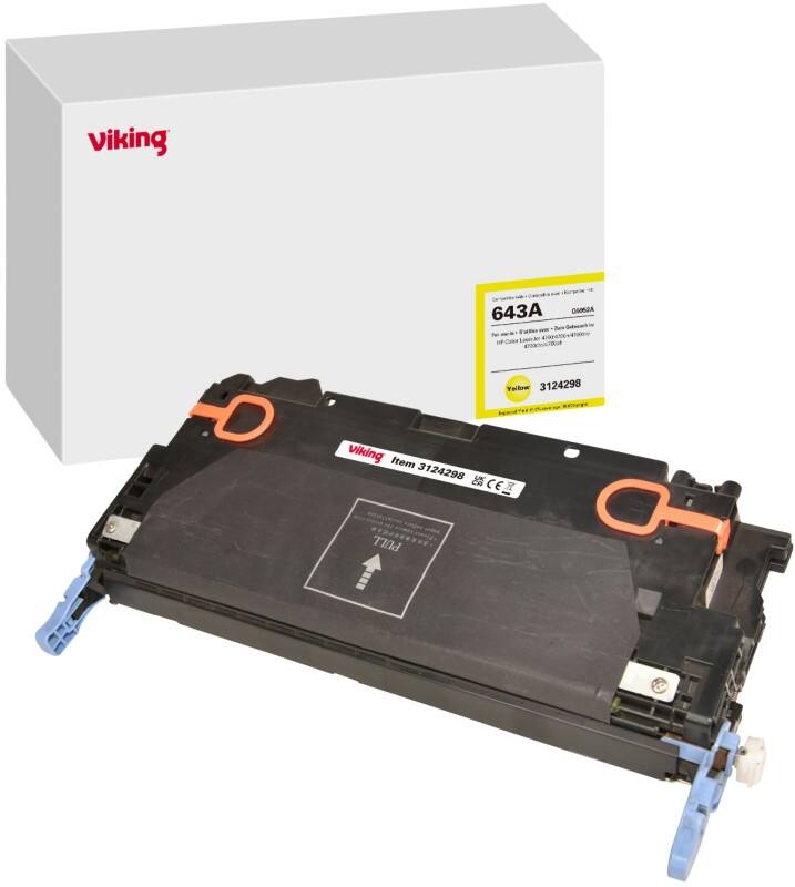 Viking 643A Kompatibel HP Tonerkartusche Q5952A Gelb