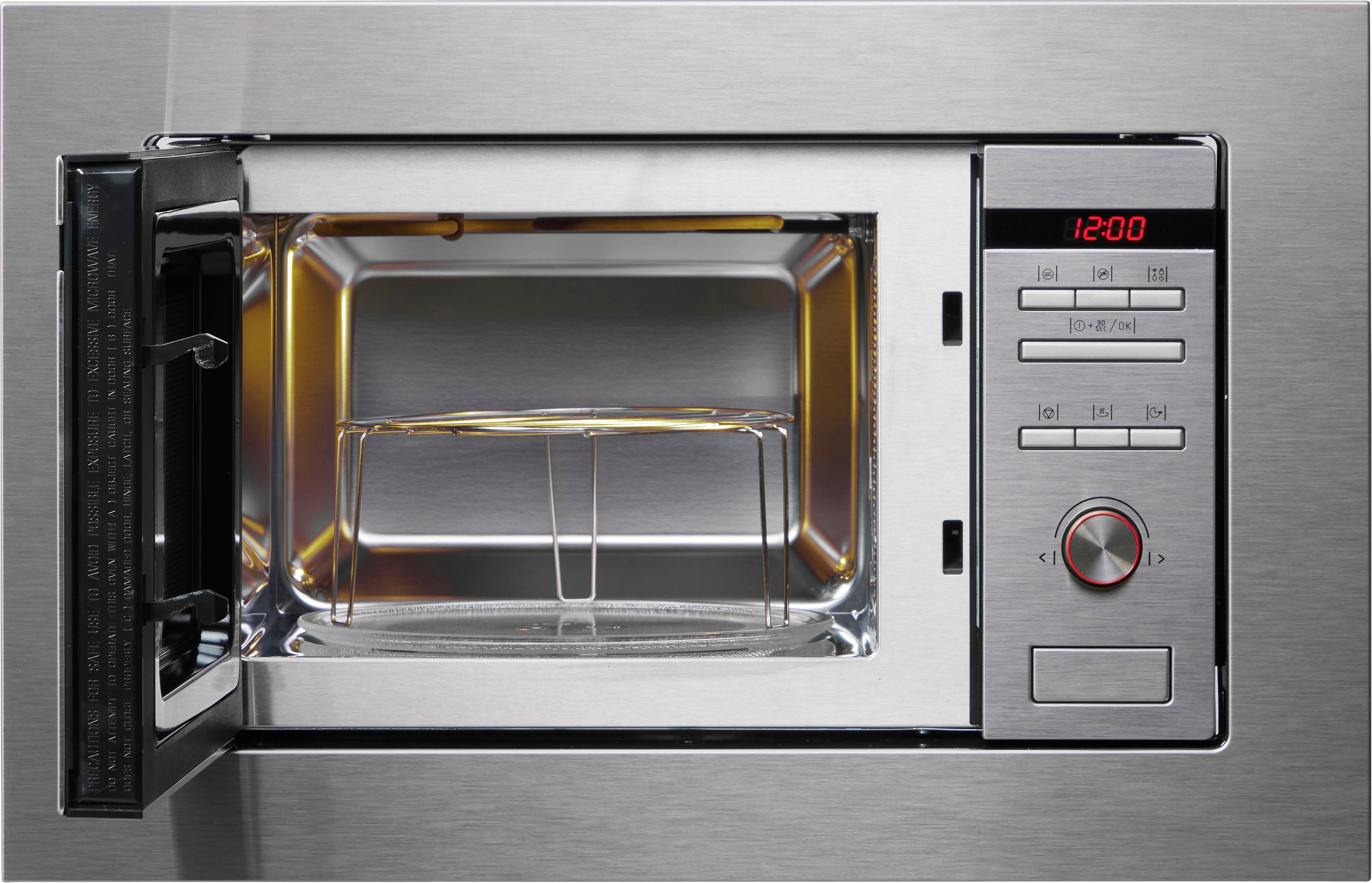 Amica Einbau-Mikrowelle EMW 13180 E, Grill, Mikrowelle, 20 l