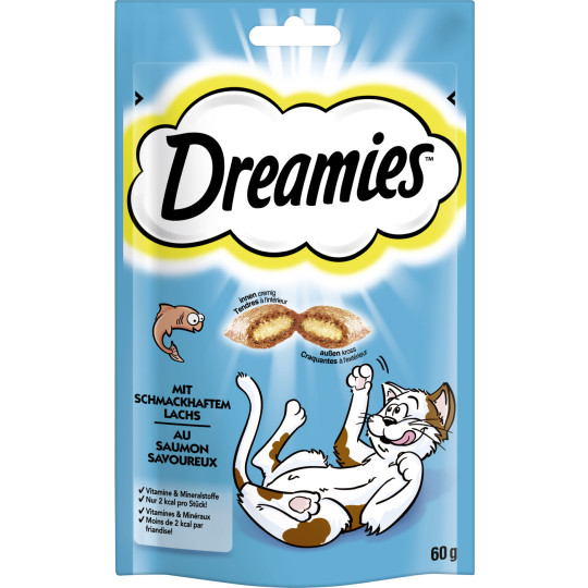 Dreamies mit Lachs 60G