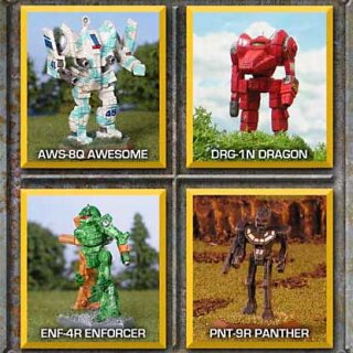Classic Battletech: Command Lance (4)