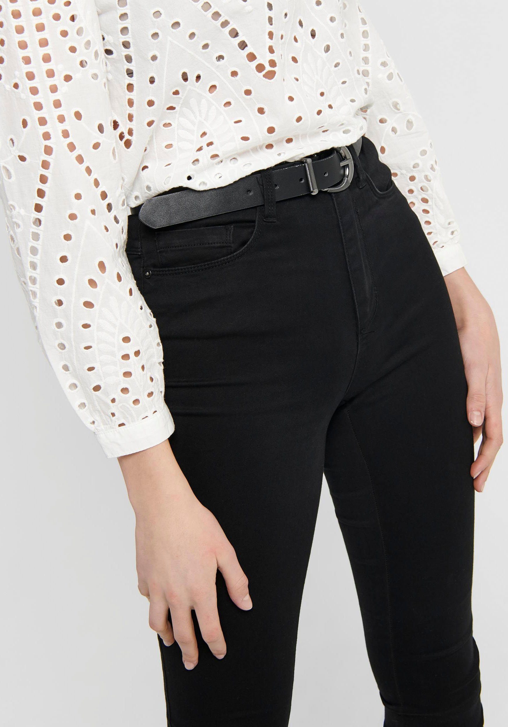 ONLY High-waist-Jeans ONLROYA HW SKINNY BJ13964 im 5-Pocket-Design