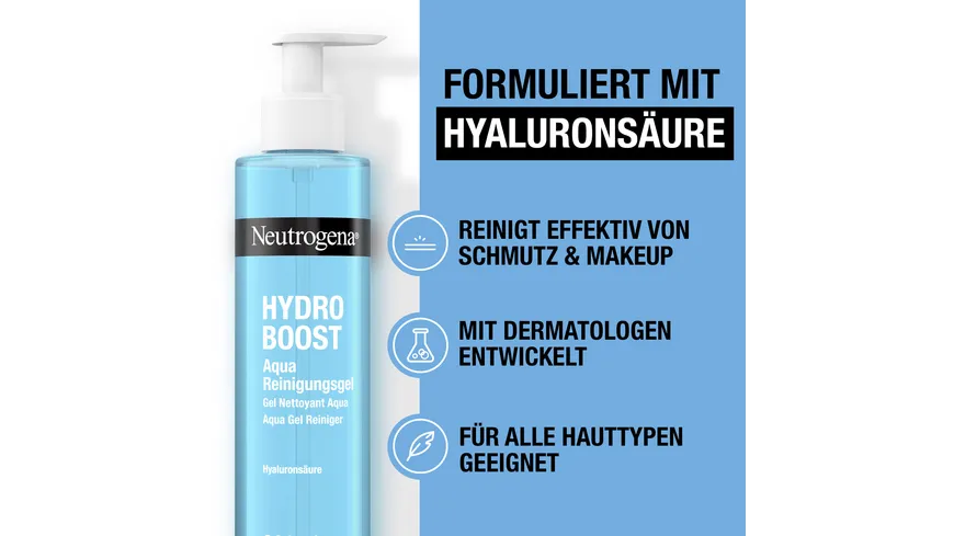 Neutrogena Hydro Boost Aqua Reinigungsgel 200 ml