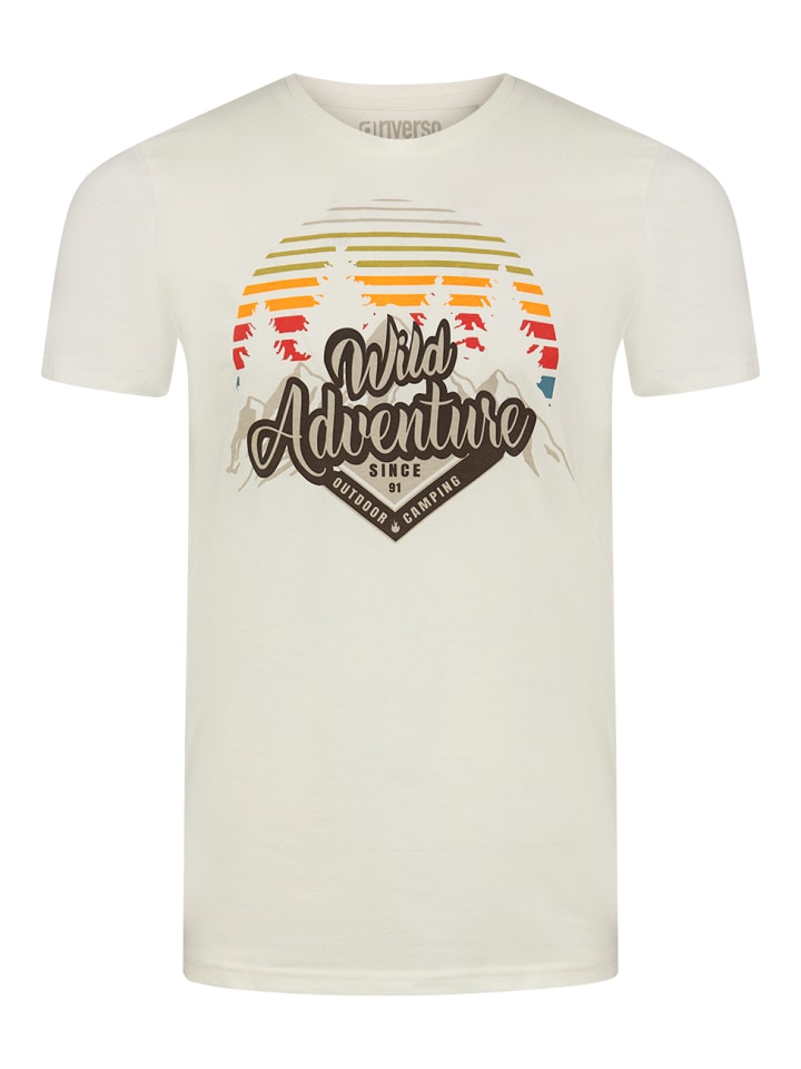 riverso  T-Shirt RIVLukas in Weiß günstig kaufen