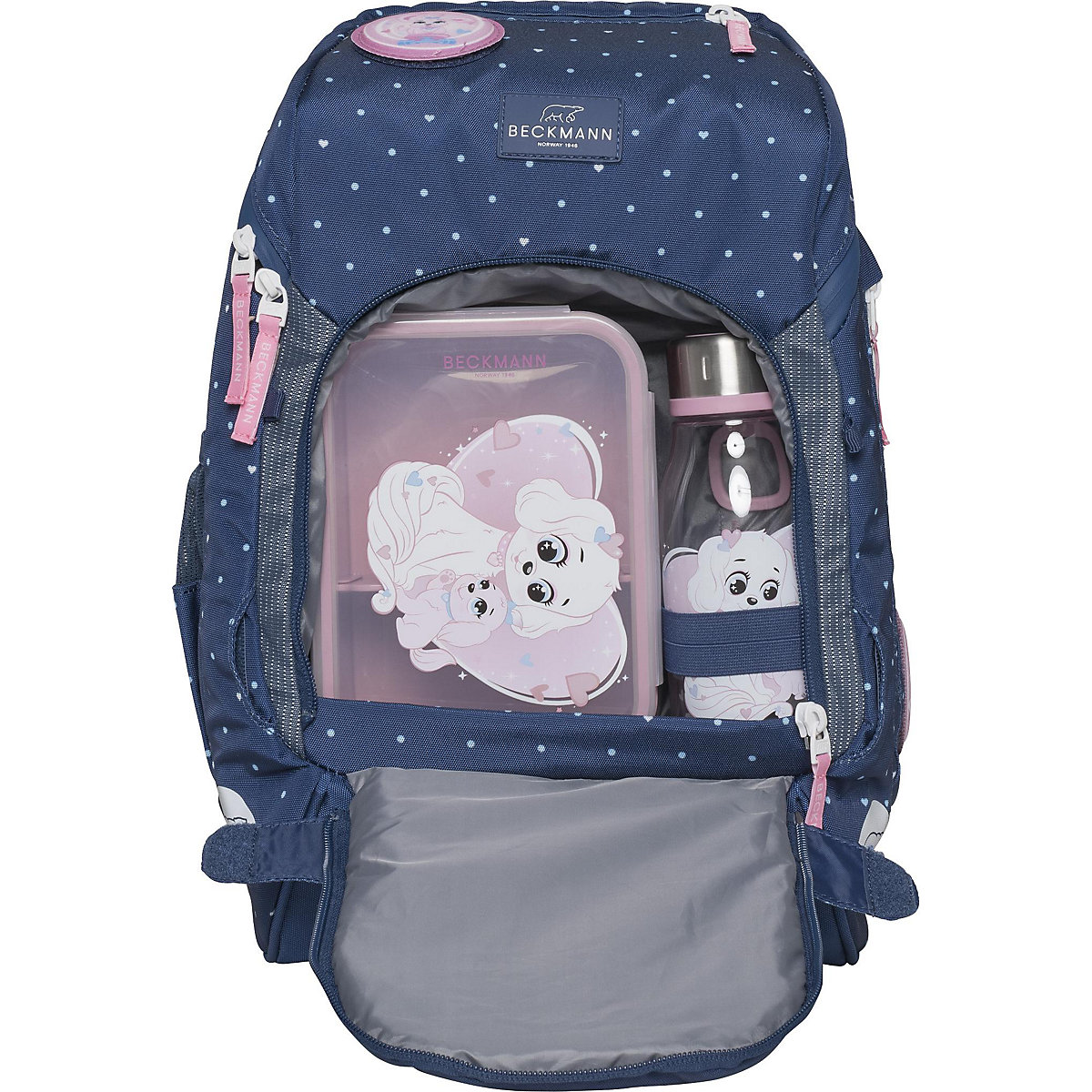 Schulrucksackset ACTIVE AIR FLX Pet Friends Blue, 6-tlg. (2023)