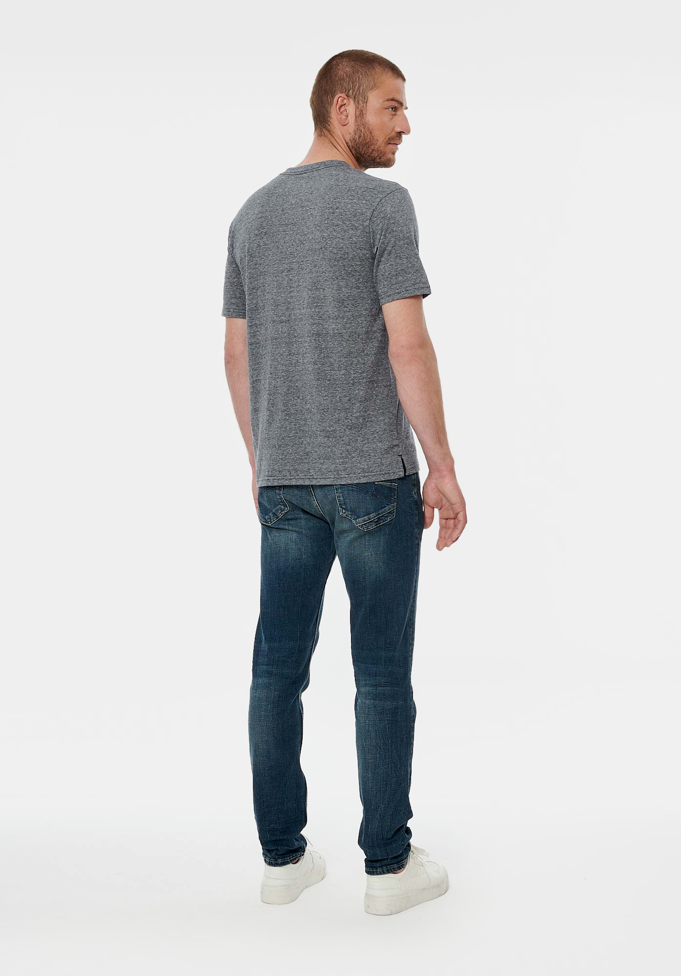 SAVE   T-shirt bleu homme