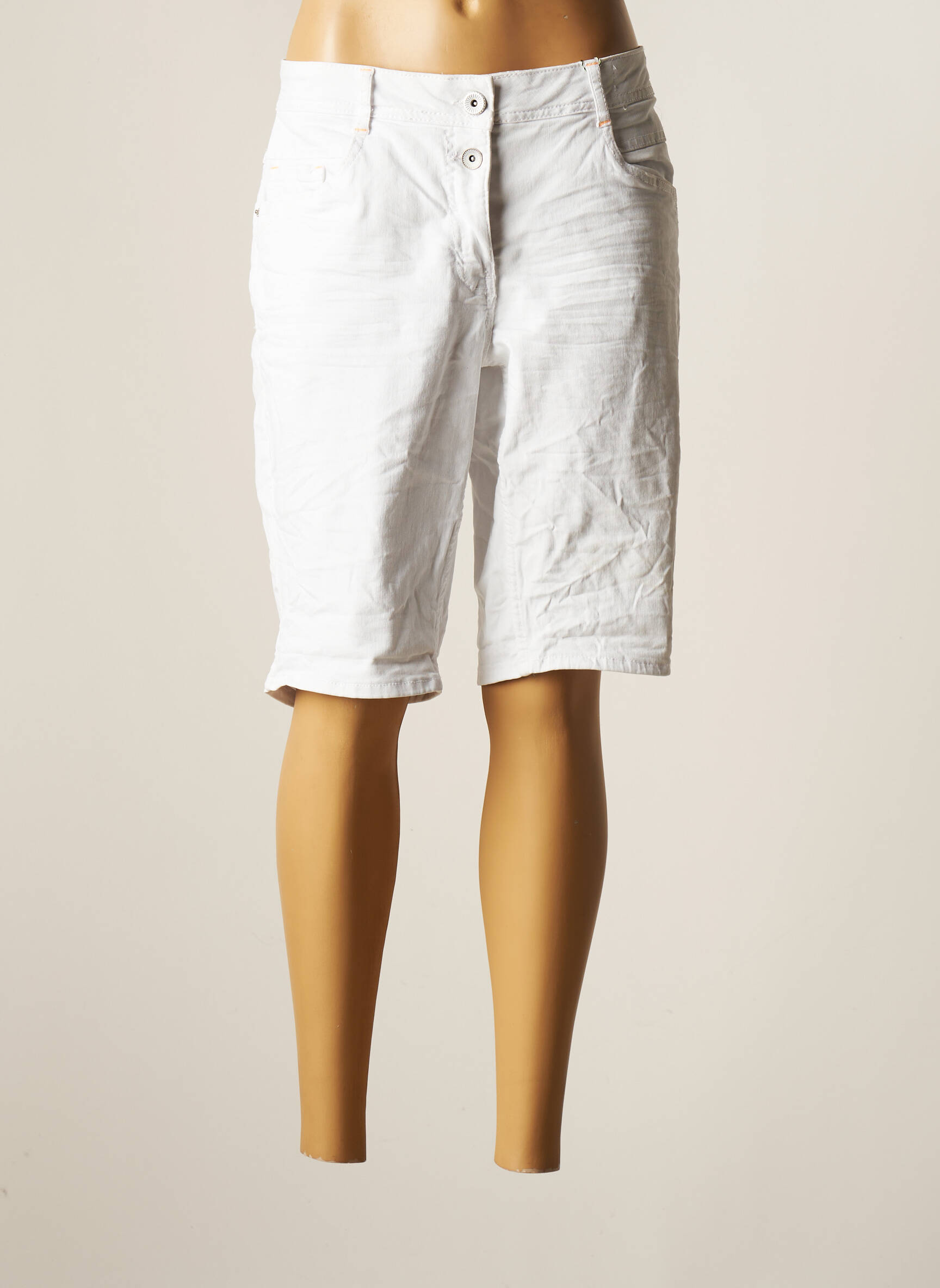 Cecil Bermudas Femme couleur blanc