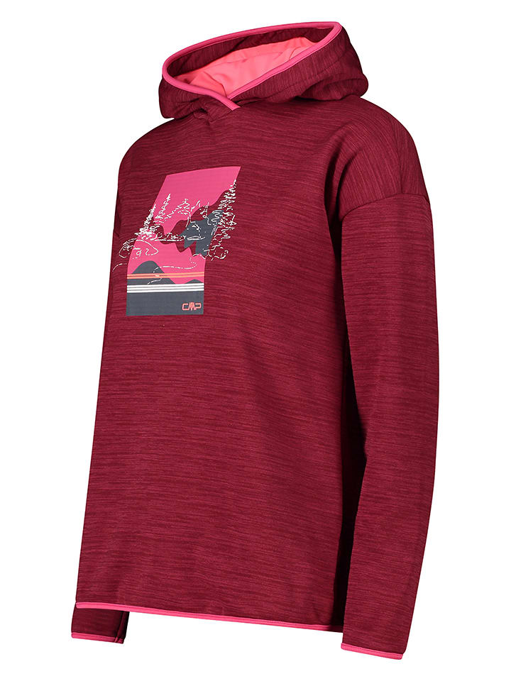 CMP Fleecepullover in Rot günstig kaufen