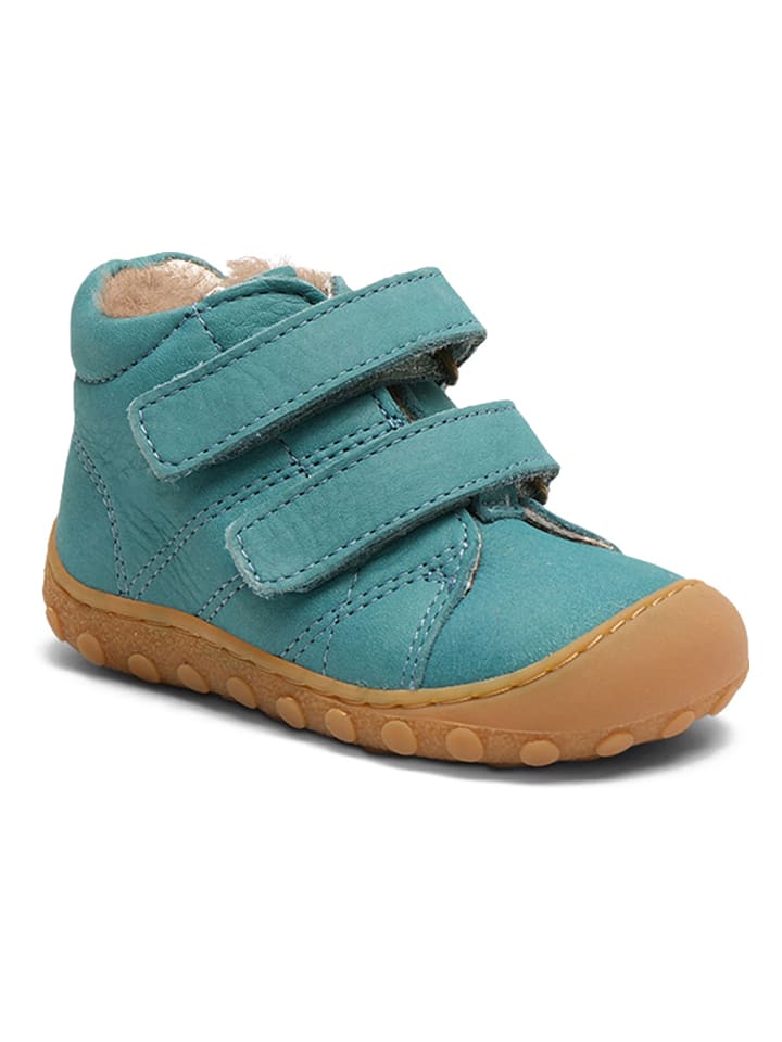 bisgaard Leder-Lauflernschuhe in Türkis günstig kaufen
