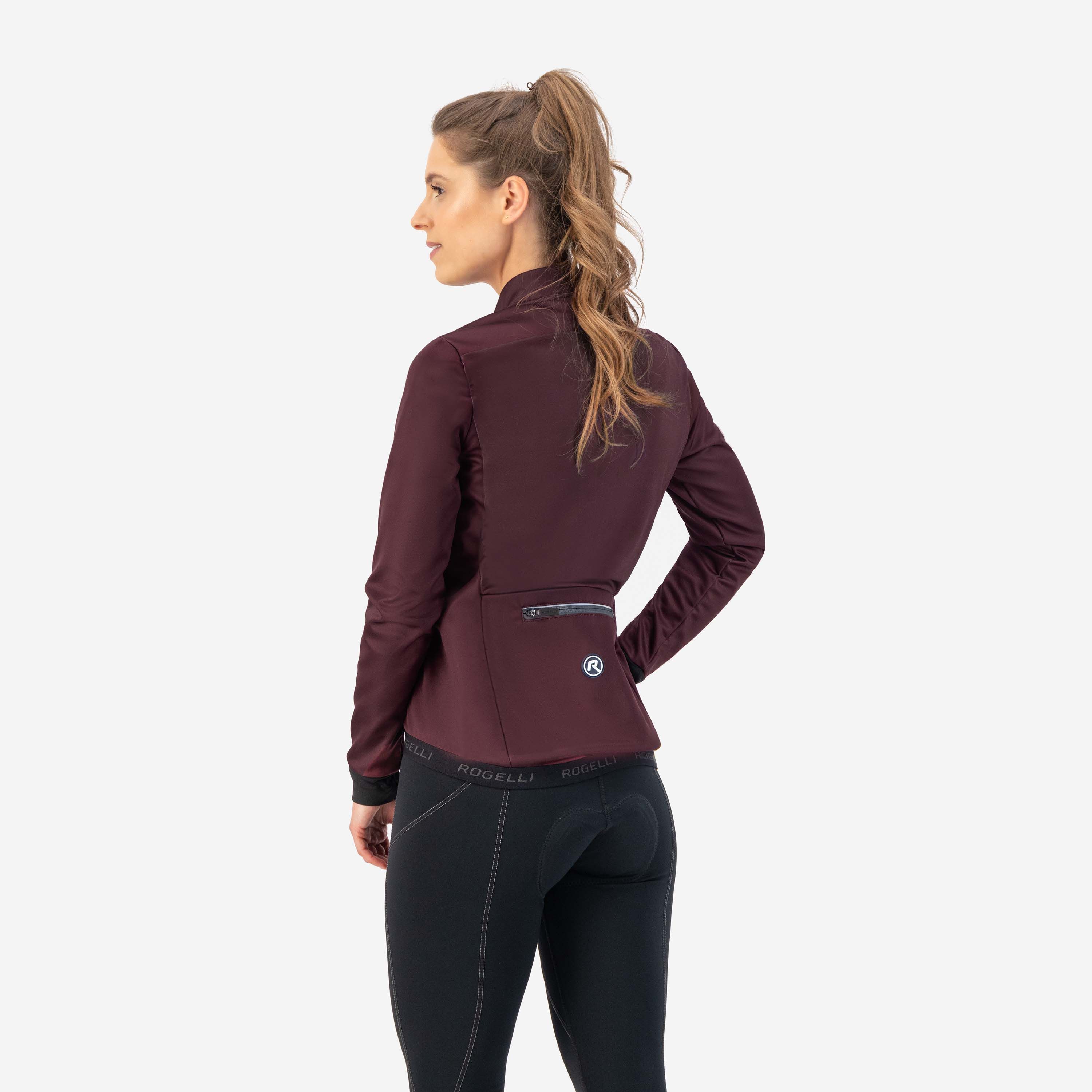Rogelli Pesara Bordeaux Grey Damen Winterjacke