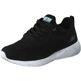 Skechers Bobs Squad Vegan Sneaker in schwarz
