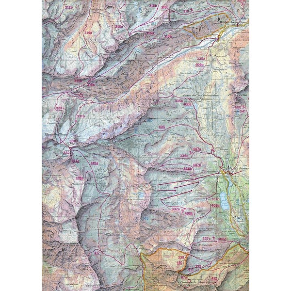 Swisstopo 1 : 50 000 San Bernardino Ski - Wanderkarte