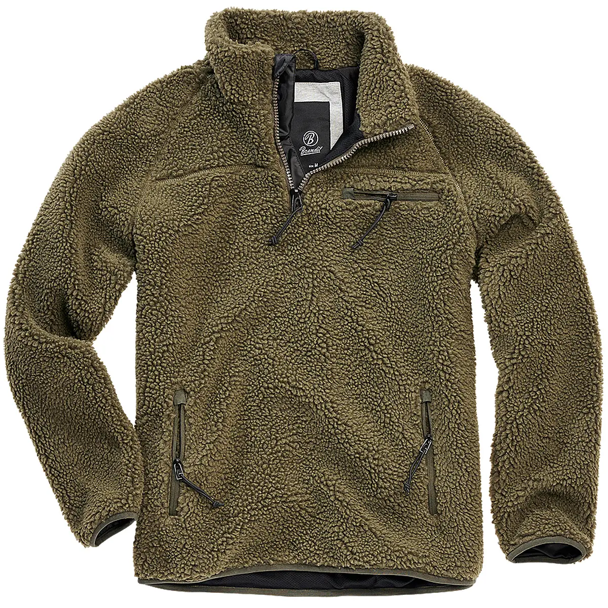 Teddyfleece Troyer oliv