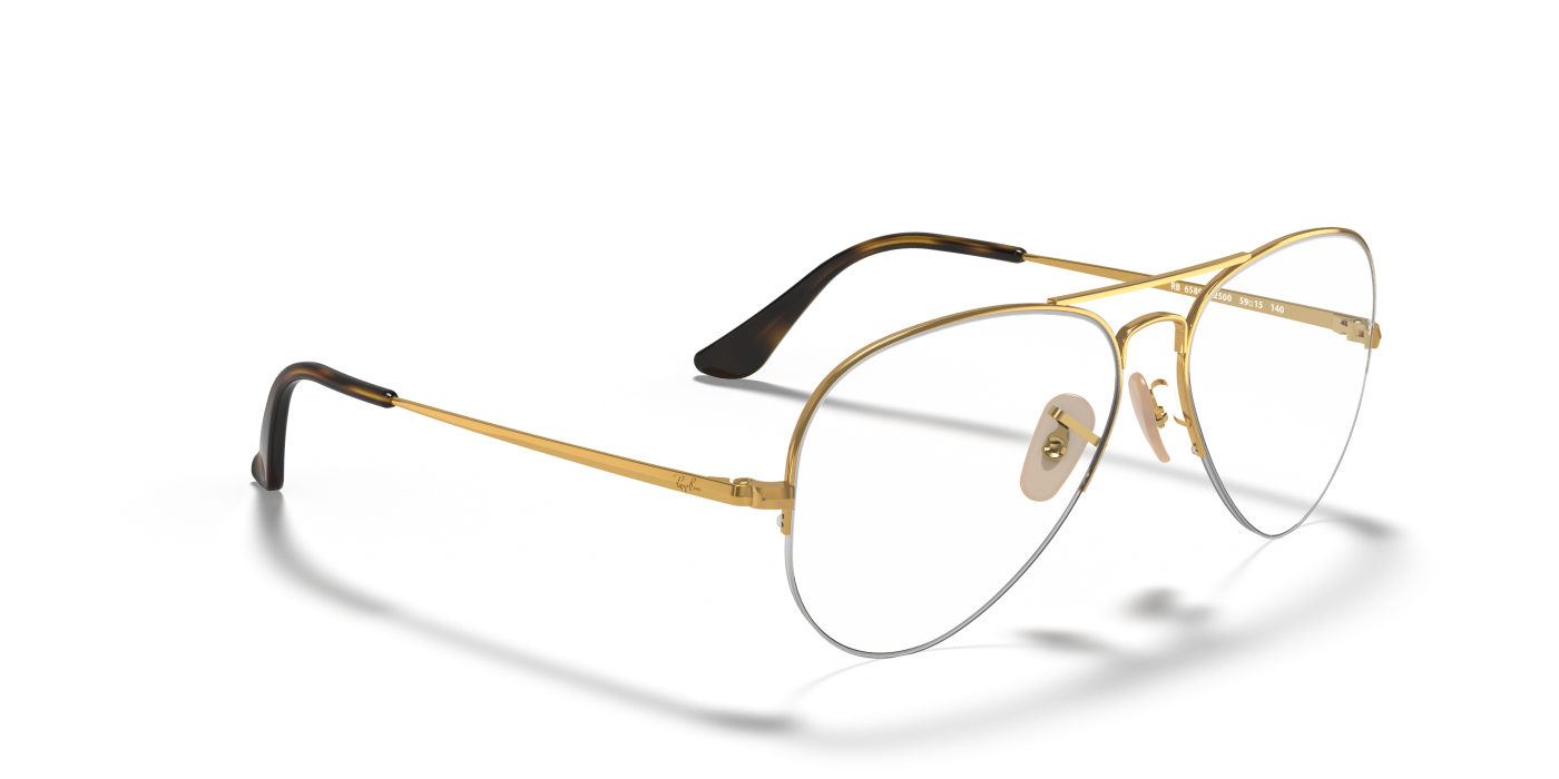 PRIVIRE AVIATOR - Auriu strălucitor