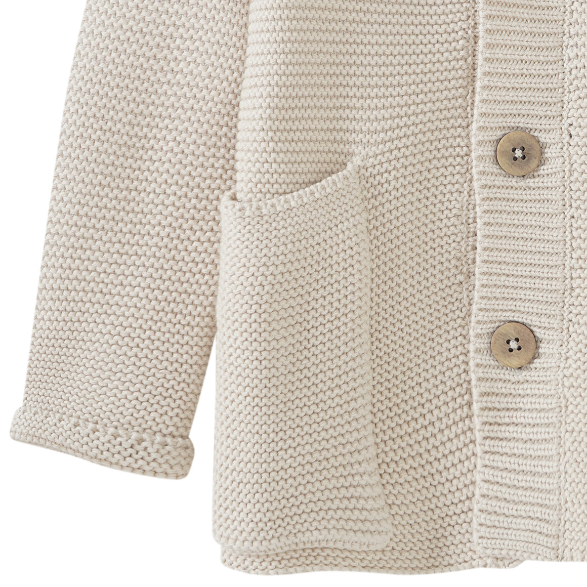 Kinder Strickjacke mit 2 Taschen