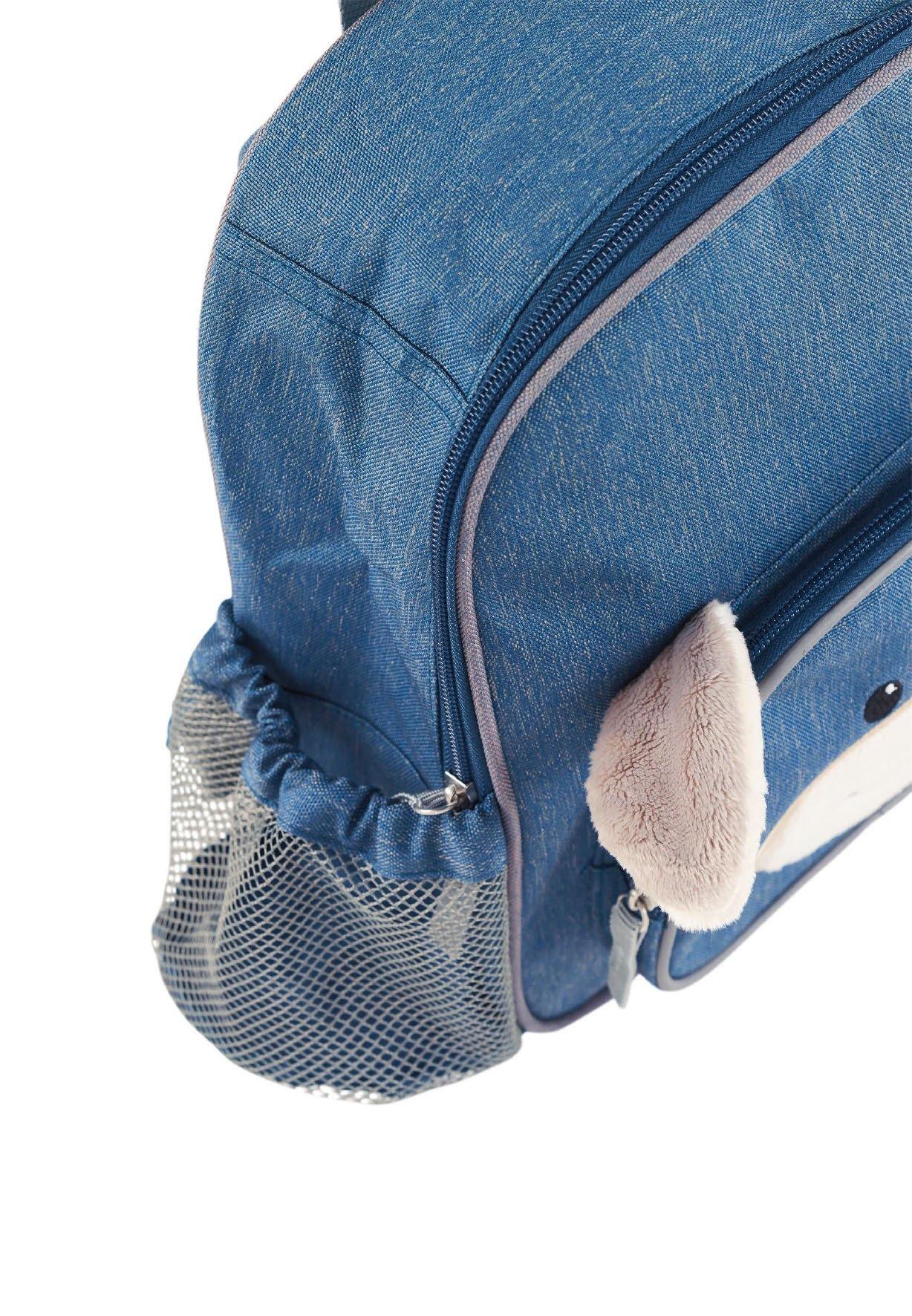 Funktions-Rucksack Esel Emmi in Blau mit 3D-Ohren, 5L