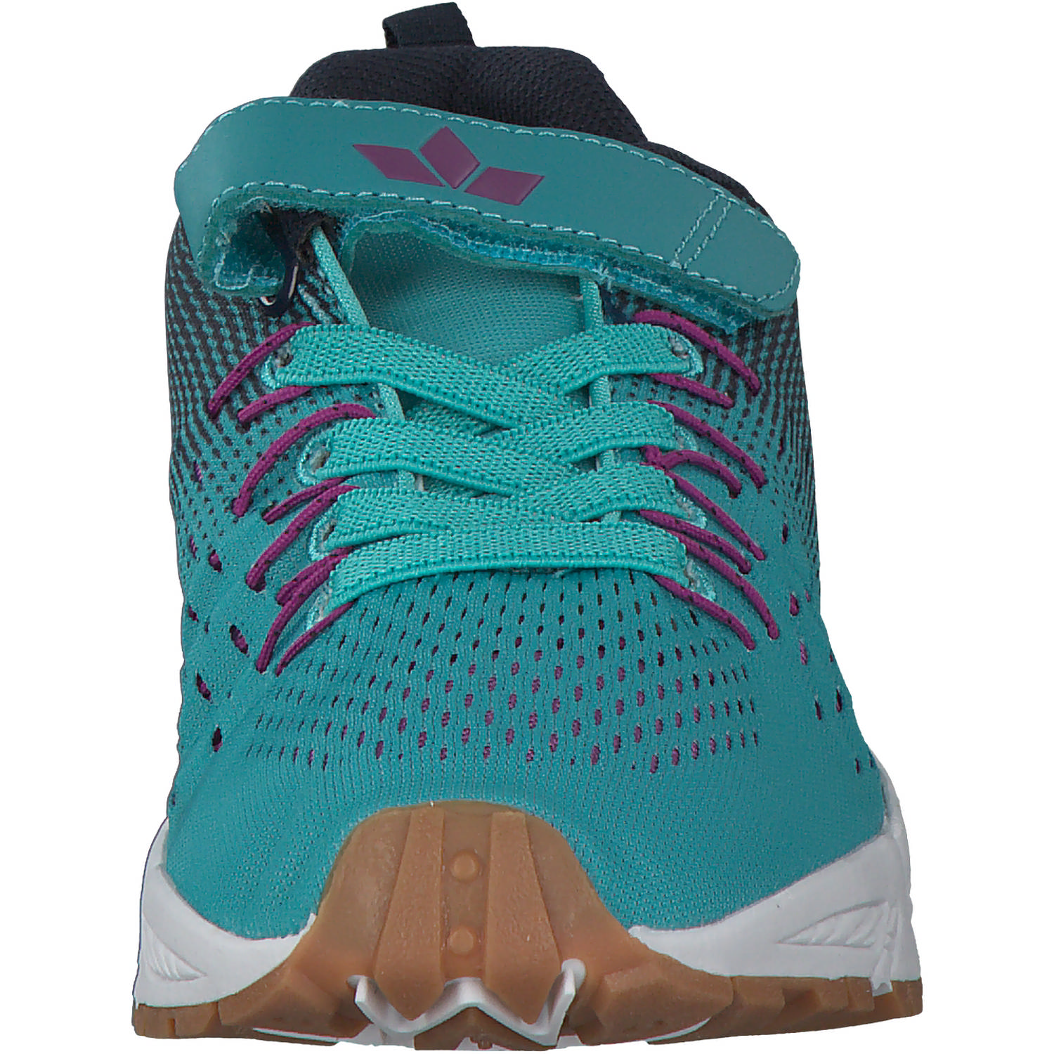Geka Mic VS, Sneakers Low, Kinder, türkis/marine/pink