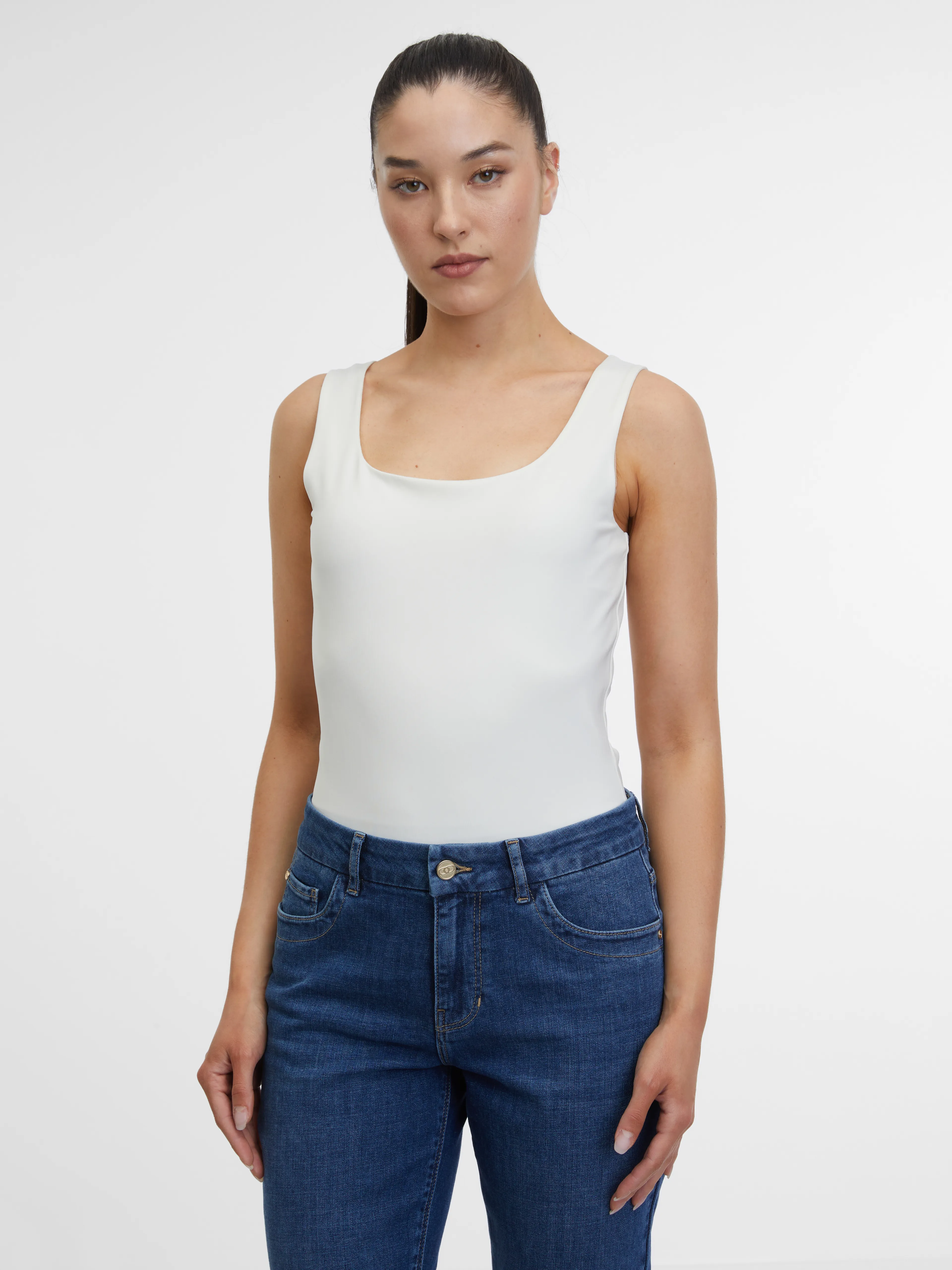Creme Damen-Body ORSAY
