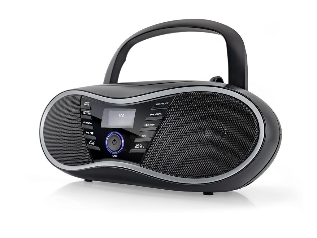 HBC434DAB-BT-Radio-CD-Player mit DAB + und Bluetooth - Schwarz