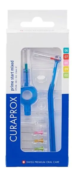 Curaprox CPS Prime Start blandede interdentalbørster 6 stk.