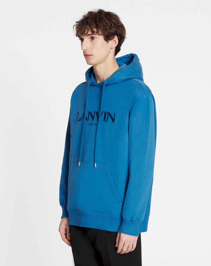HOODIE OVERSIZE BRODÉ LANVIN PARIS