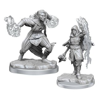 D&D Nolzur's Marvelous Miniatures: Half-Elf Warlock (2)